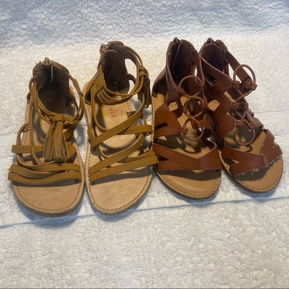 Cupcake Couture and Wonder Nation Adorable Sandals